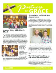 Partners in Grace Cover - June 2013