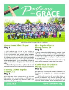 Partners in Grace Cover - June 2014