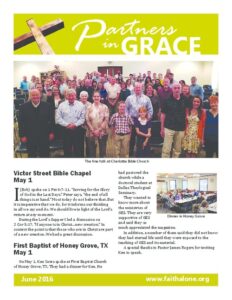 Partners in Grace Cover - June 2016
