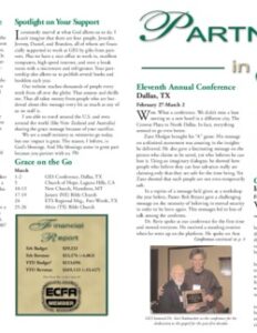 Partners in Grace Cover - March 2006