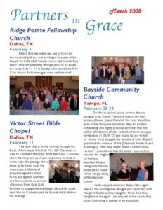 Partners in Grace Cover - March 2008