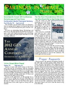 Partners in Grace Cover - March 2012