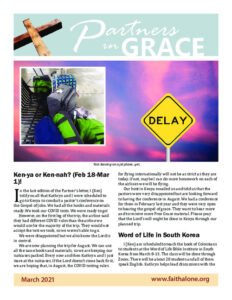 Partners in Grace Cover - March 2021