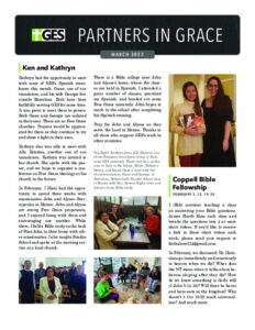 Partners in Grace Cover - March 2023