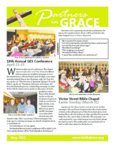 Partners in Grace Cover - May 2013