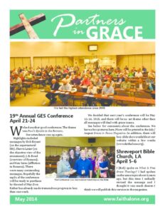 Partners in Grace Cover - May 2014