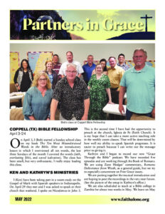 Partners in Grace Cover - May 2022