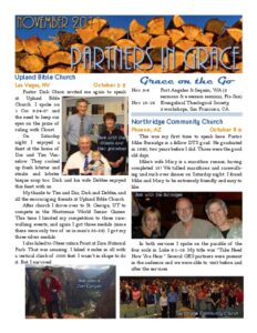 Partners in Grace Cover - November 2011