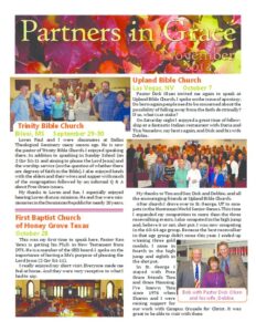 Partners in Grace Cover - November 2012