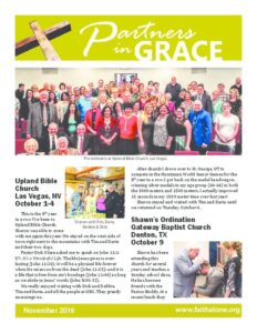 Partners in Grace Cover - November 2016