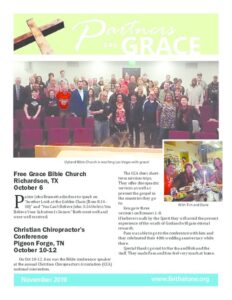Partners in Grace Cover - November 2019