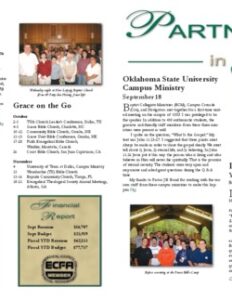 Partners in Grace Cover - October 2003