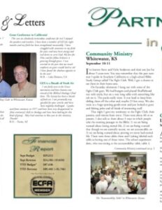 Partners in Grace Cover - October 2005