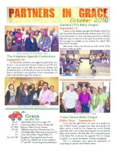 Partners in Grace Cover - October 2010