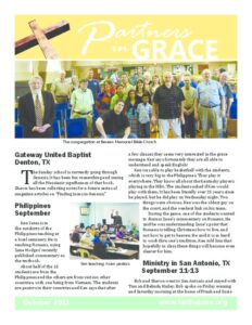 Partners in Grace Cover - October 2015