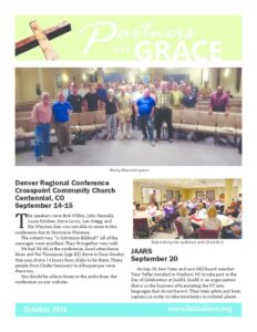 Partners in Grace Cover - October 2018