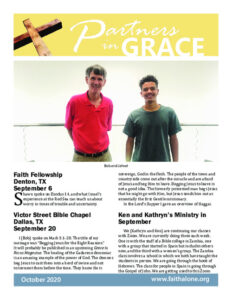 Partners in Grace Cover - October 2020