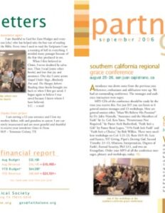 Partners in Grace Cover - September 2006