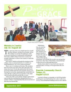 Partners in Grace Cover - September 2017