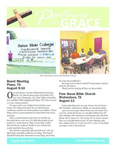 Partners in Grace Cover - September 2019