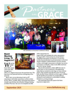 Partners in Grace Cover - September 2021