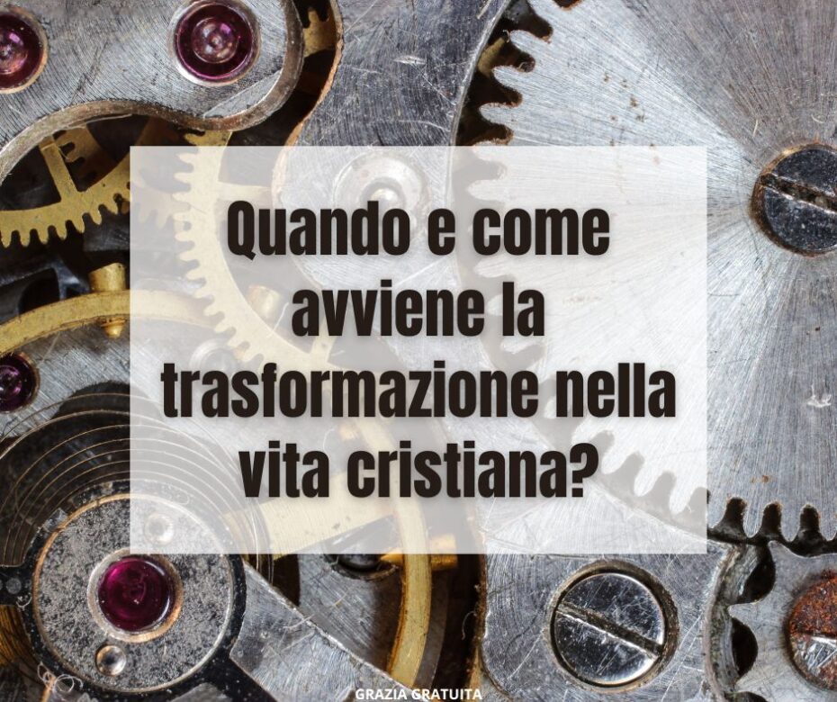Siamo trasformati nel momento in cui nasciamo di nuovo?