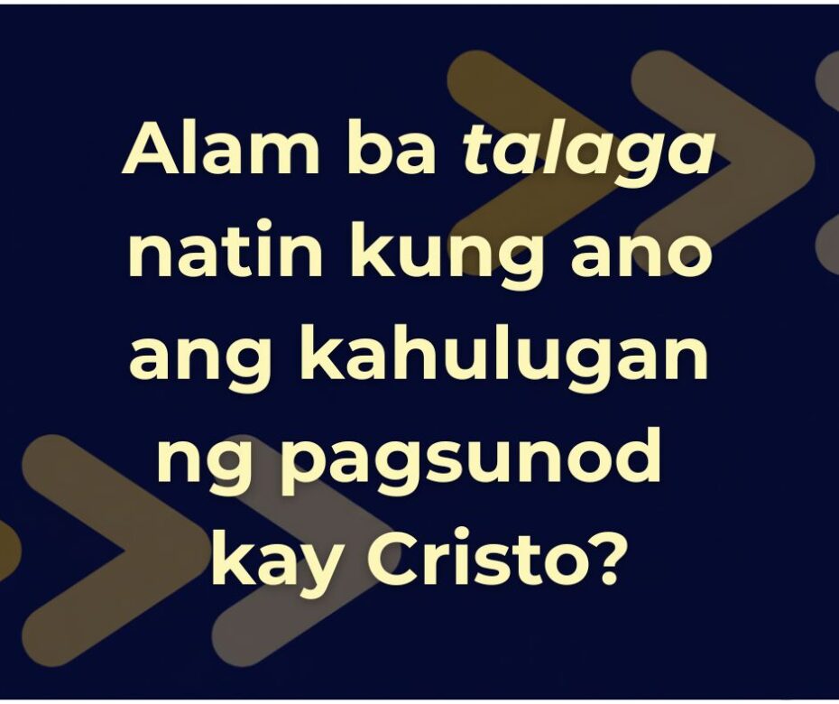 Susundan Kita, Panginoon!