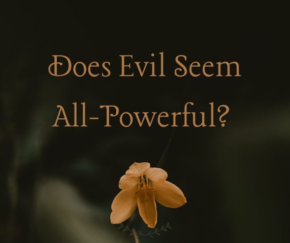 The rise and fall of evil (1)