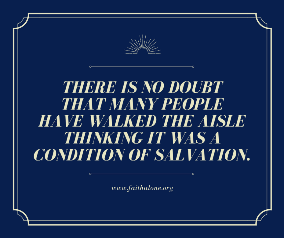 There is no doubt that many people have walked the aisle