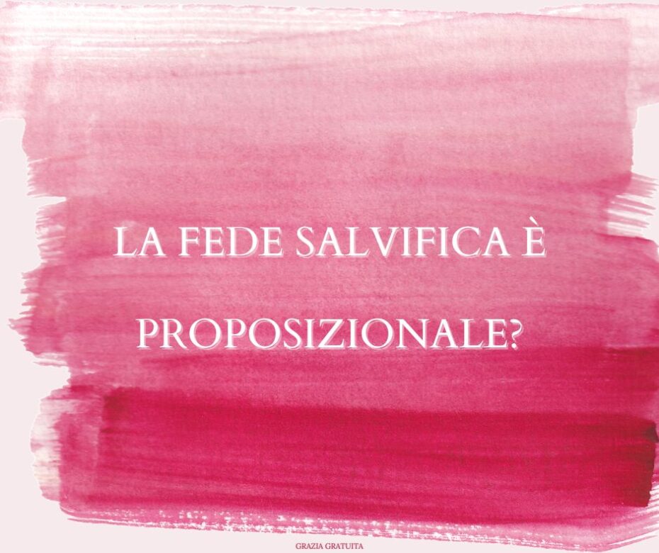 Un assenso mentale è sufficiente per la salvezza?