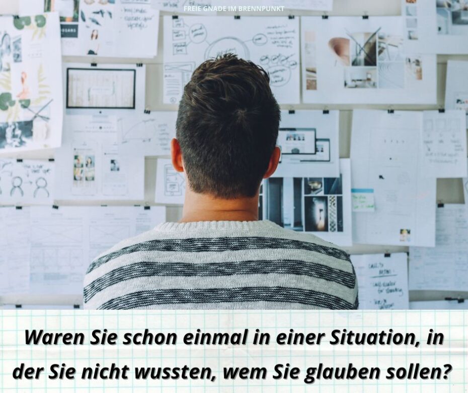 Ungewissheit im Leben