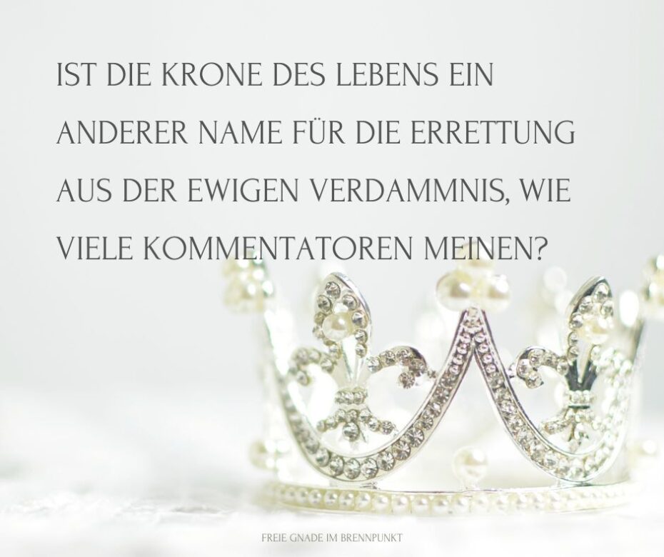 Was ist die Krone des Lebens in Jakobus