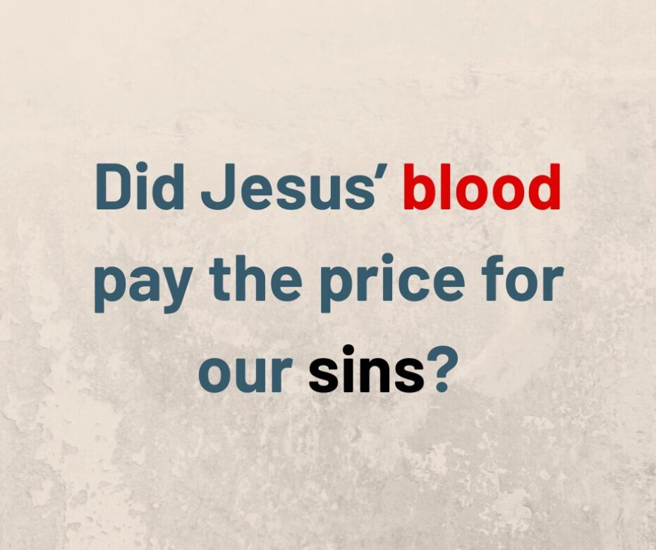 What separates us from God if not our sins