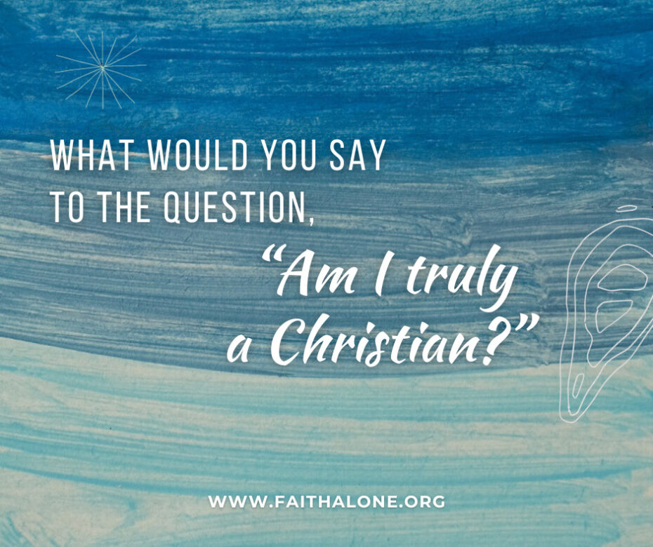 What would you say to the question,