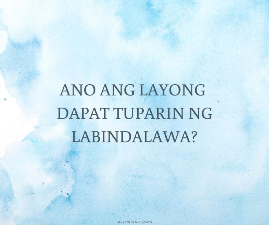 bakit pinili ng panginoon ang labindalawang alagad?