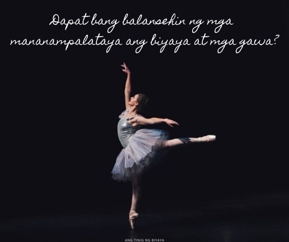 buhay na nakabitin sa balanse