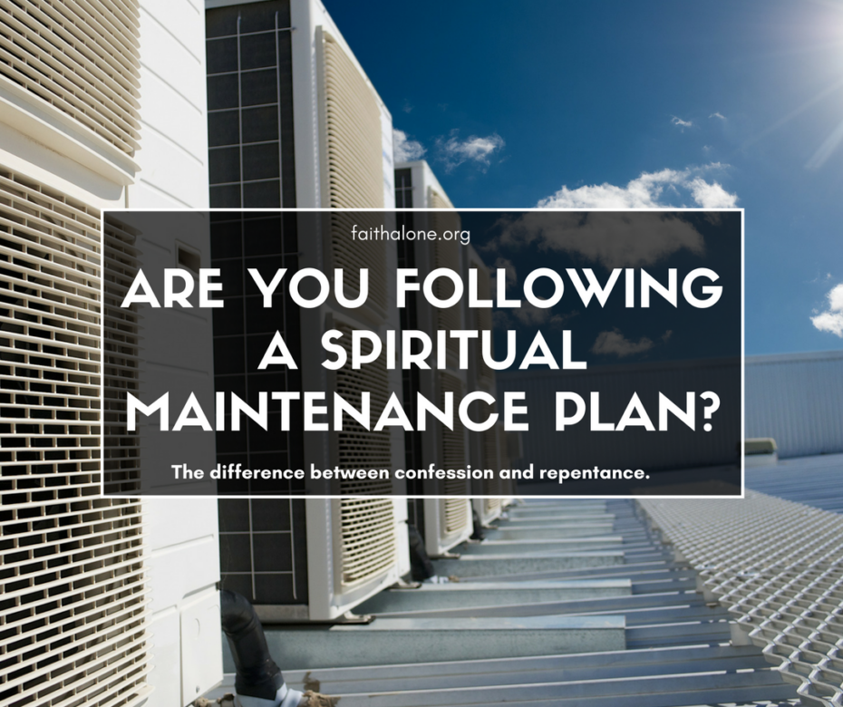 confession and repentance