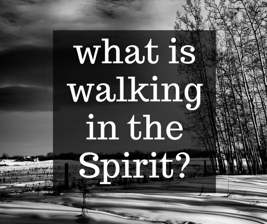 what iswalking in the Spirit?