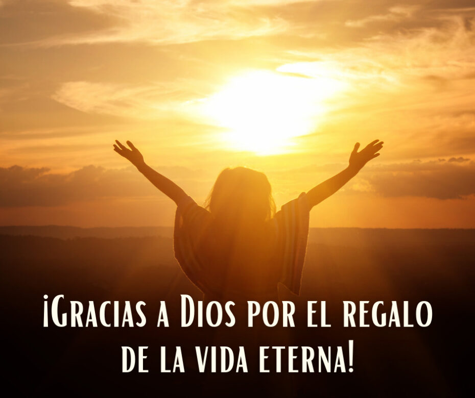 ¡Gracias a Dios por el regalo de la vida eterna!