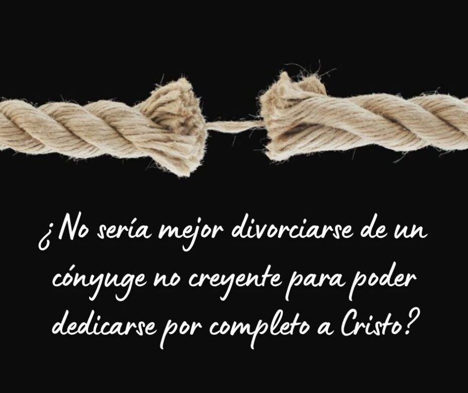 ¿Cómo puede un cónyuge creyente santificar a un cónyuge no creyente?