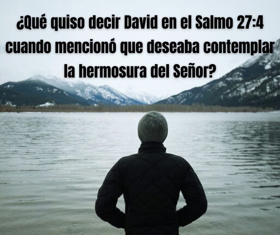 ¿Has contemplado últimamente la hermosura del Señor?
