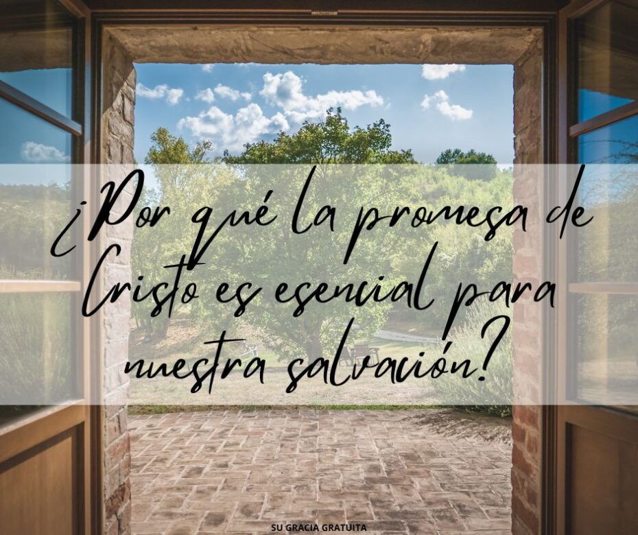 ¿Por qué la promesa de Cristo es esencial para nuestra salvación (1)
