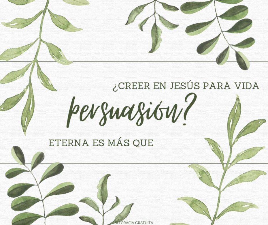 ¿Puede alguien creer en Juan 3