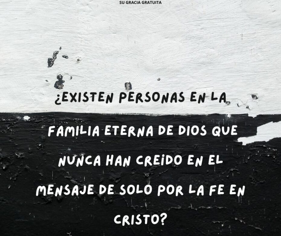 ¿Son pocas las personas que creen que están eternamente seguras aparte de las obras?