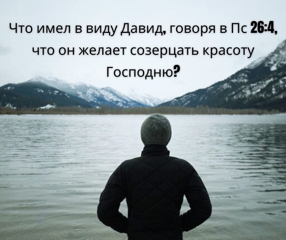 Вы давно созерцали красоту Господа?