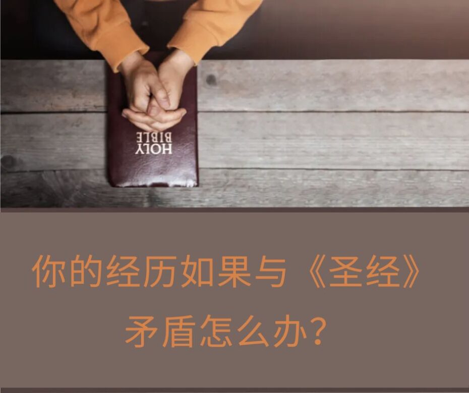 不要让《圣经》以外的任何事指引你的信心和行为