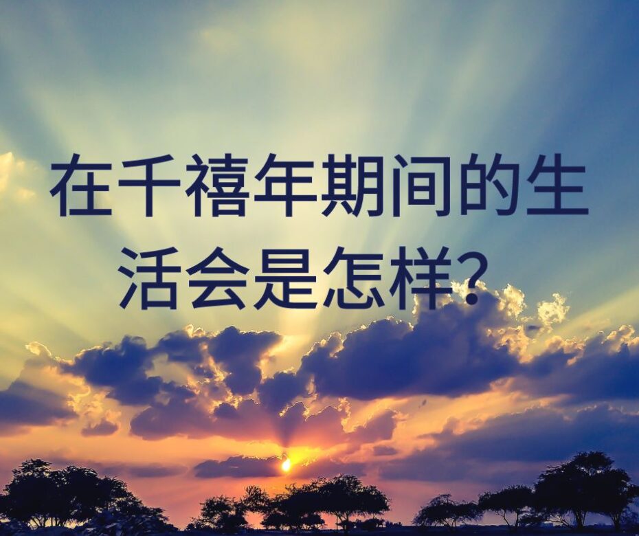 在大灾难和千禧年期间成为基督徒的人会得到什么